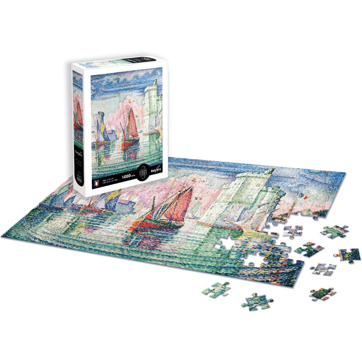 Puzzle 1000 Port La Rochelle (Signac), Calypto | Dadum