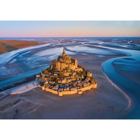 Puzzle 1000 Mont Saint-Michel - Normandia (Francja), Calypto