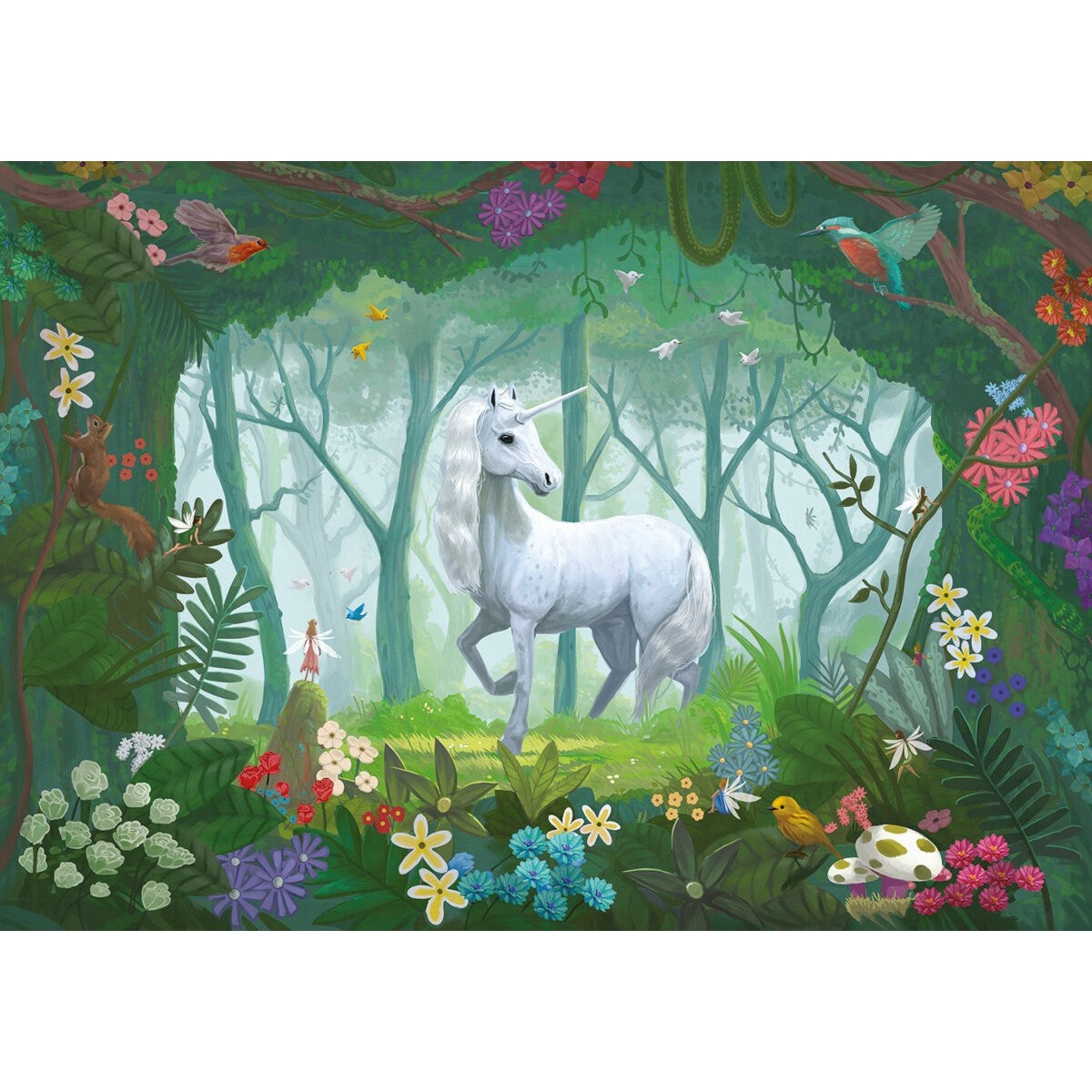 Puzzle obrazy 1000 Zaczarowany Las (Collingridge), Calypto