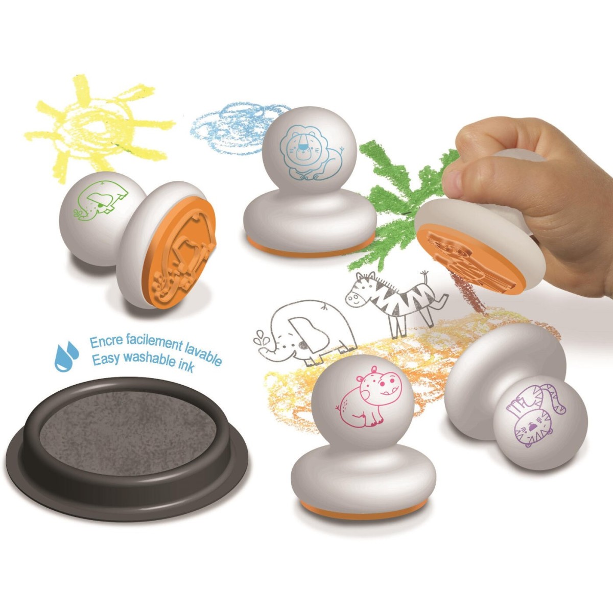 Stempelki dla rocznego dziecka Sawanna, Crea Lign' | Dadum