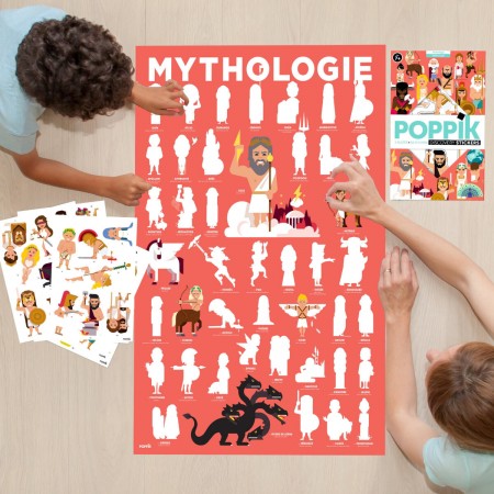 Edukacyjny plakat do wyklejania Mitologia +7 Edukacyjny plakat do wyklejania Mitologia +7