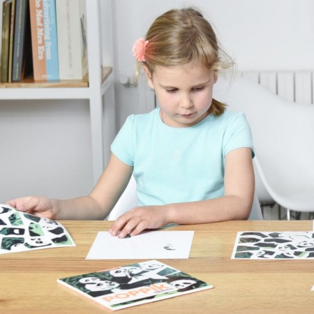 Poppik Mozaiki do wyklejenia Dzikie Zwierzęta 3x35 naklejek Poppik Mozaiki do wyklejenia Dzikie Zwierzęta 3x35 naklejek