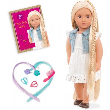 Lalka Phoebe blondynka rosnące włosy do stylizacji +3 Lalka Phoebe blondynka rosnące włosy do stylizacji +3