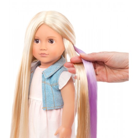 Lalka Phoebe blondynka rosnące włosy do stylizacji +3 Lalka Phoebe blondynka rosnące włosy do stylizacji +3