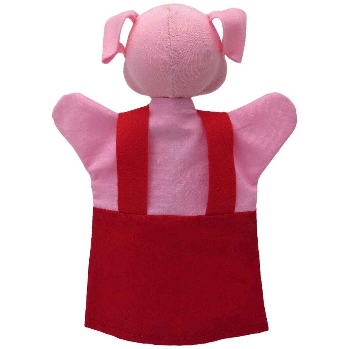 Pacynka na rękę Świnka czerwona 26cm do teatrzyku | Dadum