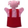 Pacynka na rękę Świnka czerwona 26cm do teatrzyku | Dadum Pacynka na rękę Świnka czerwona 26cm do teatrzyku | Dadum