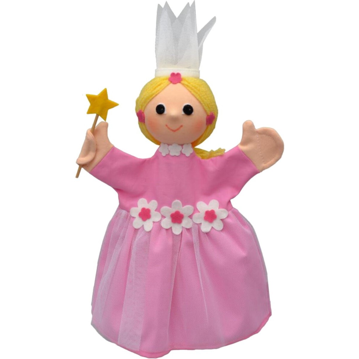 Pacynka na rękę Wróżka Kwiatowa 34cm do teatrzyku | Dadum