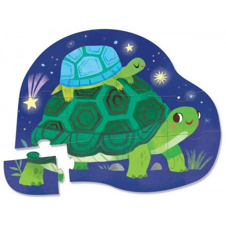 Crocodile Creek Puzzle Rodzina Żółwi 12 elementów od 2 lat | Dadum Kraków Crocodile Creek Puzzle Rodzina Żółwi 12 elementów od 2 lat | Dadum Kraków