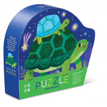 Crocodile Creek Puzzle Rodzina Żółwi 12 elementów od 2 lat | Dadum Kraków Crocodile Creek Puzzle Rodzina Żółwi 12 elementów od 2 lat | Dadum Kraków