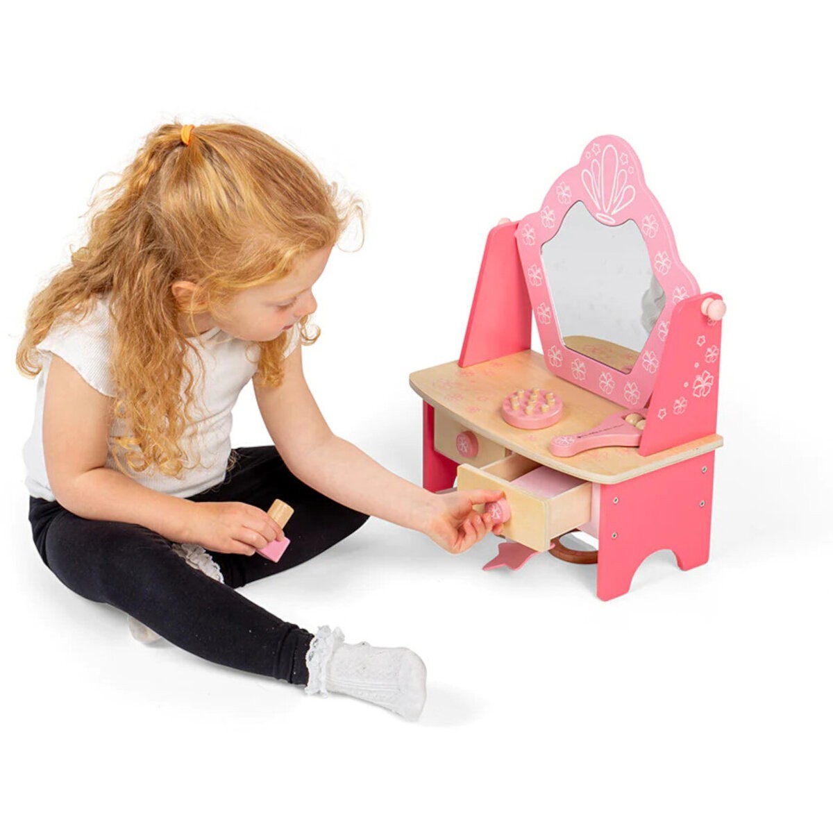 Toaletka drewniana Vanity Spa zabawka, BigJigs Toys