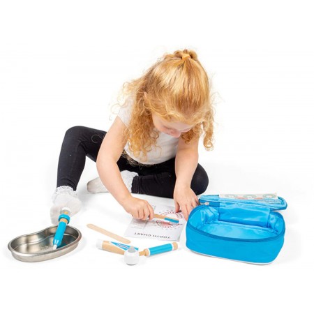 Zestaw małego dentysty zabawka dla dzieci +3, BigJigs Toys Zestaw małego dentysty zabawka dla dzieci +3, BigJigs Toys