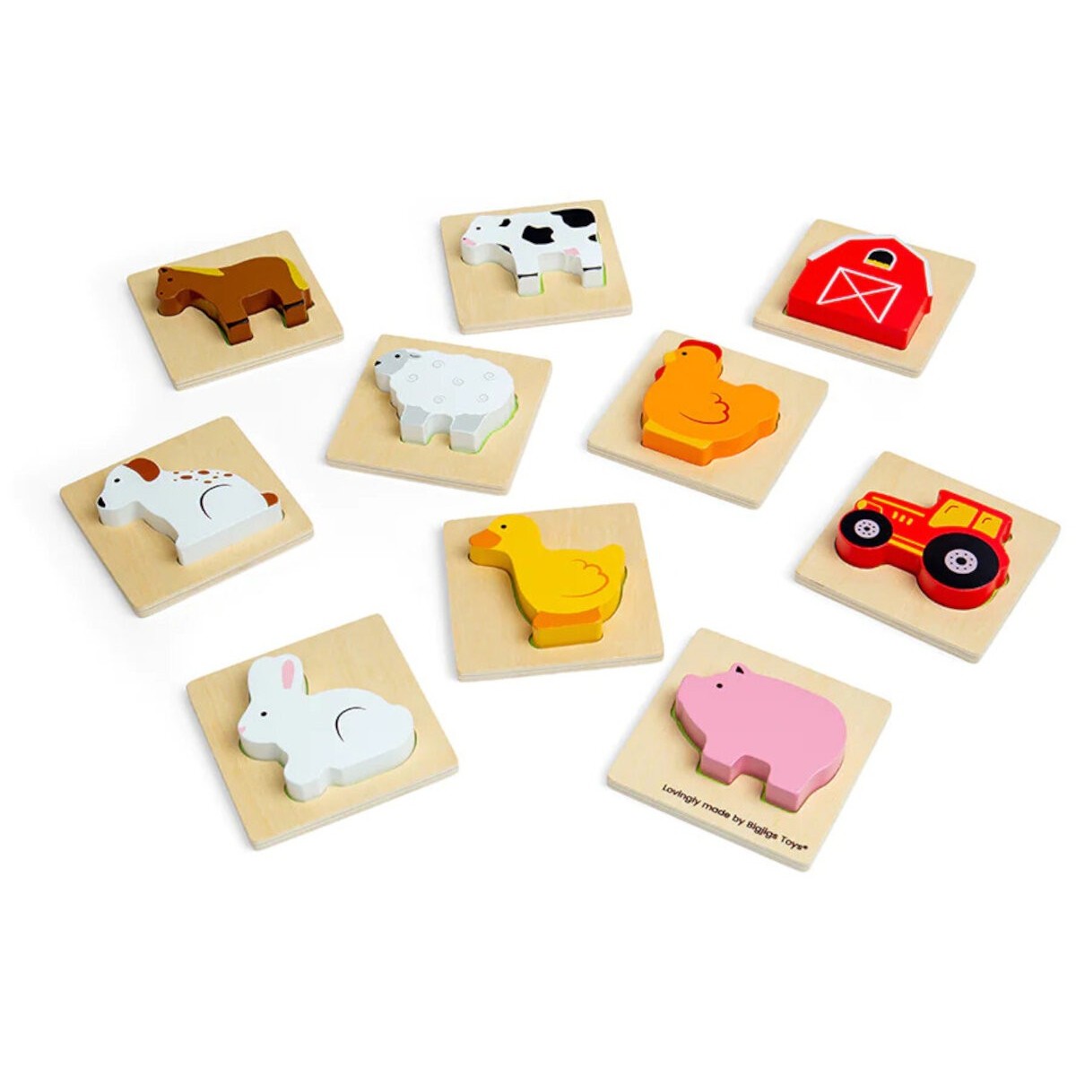 Gra dotykowa – Farma, 20 elementów, 10m+ BigJigs