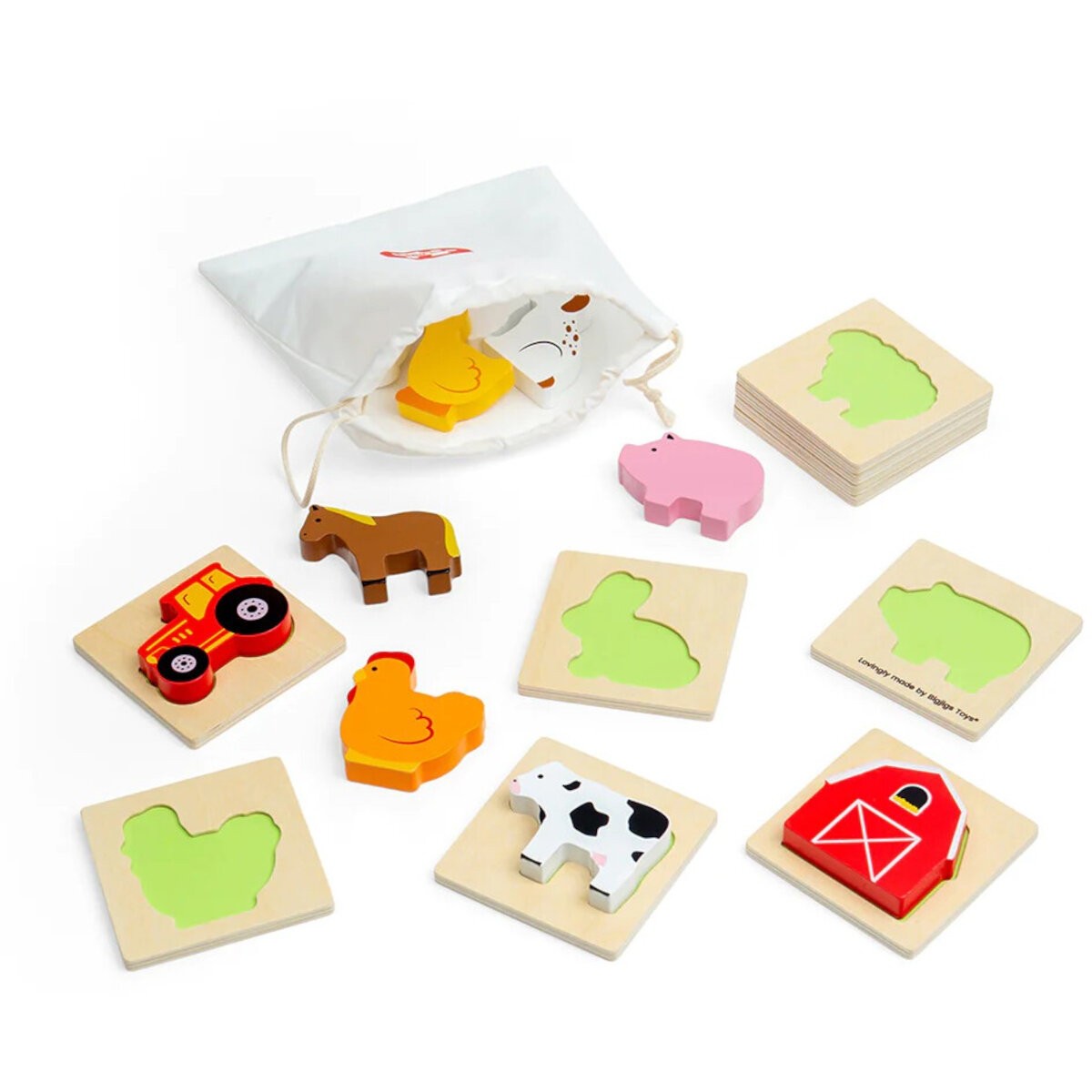 Gra dotykowa – Farma, 20 elementów, 10m+ BigJigs