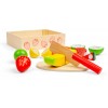 Owoce drewniane do krojenia na rzep +18m, BigJigs Owoce drewniane do krojenia na rzep +18m, BigJigs