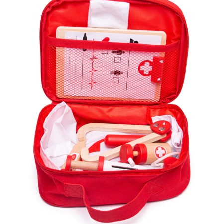 Zestaw małego lekarza zabawka dla dzieci +3, BigJigs Toys Zestaw małego lekarza zabawka dla dzieci +3, BigJigs Toys