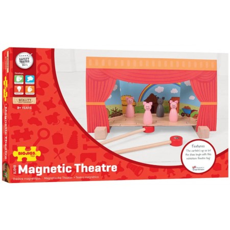 Teatrzyk na stole magnetyczny do zabawy +3, Bigjigs Toys