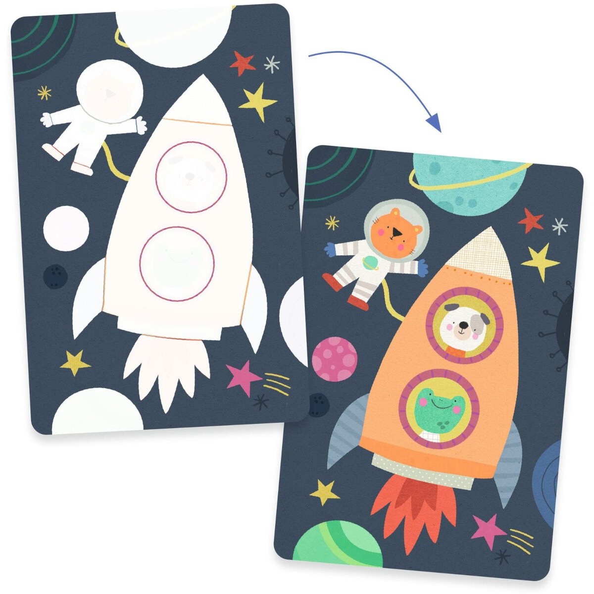 Djeco Wodne kolorowanki W Drodze +18mc