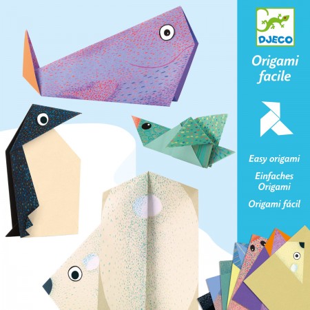 Djeco Origami Zwierzęta Polarne dla dzieci +6