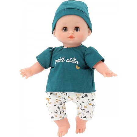 Ubranka Theo dla lalek bobas 28 cm, Petitcollin | Dadum Ubranka Theo dla lalek bobas 28 cm, Petitcollin | Dadum