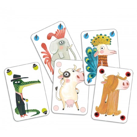 Djeco Karty do gry Pipolo, gra dla dzieci od 5 lat | Dadum