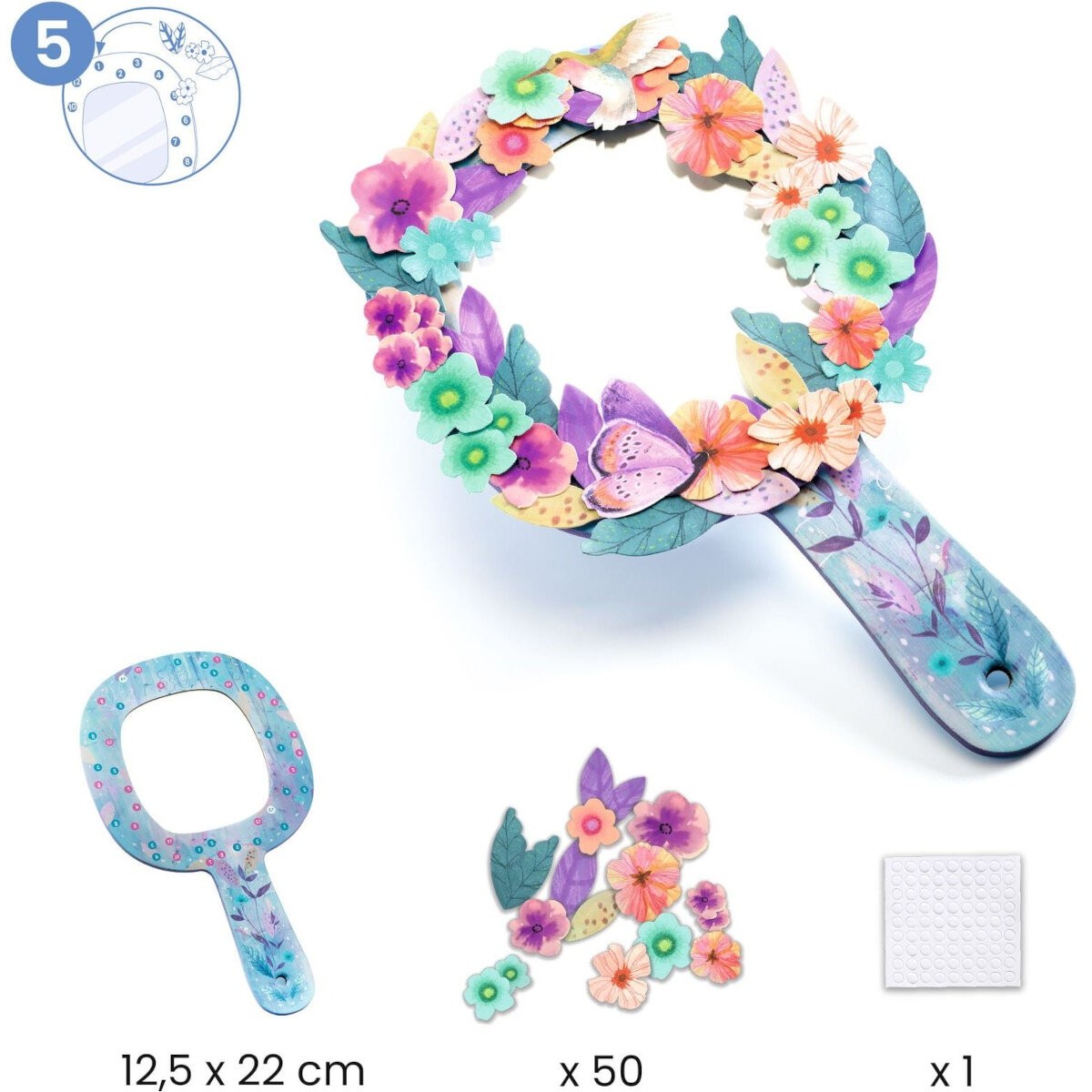 Djeco Zestaw kreatywny dla dziewczyn Bajkowy Świat | Dadum