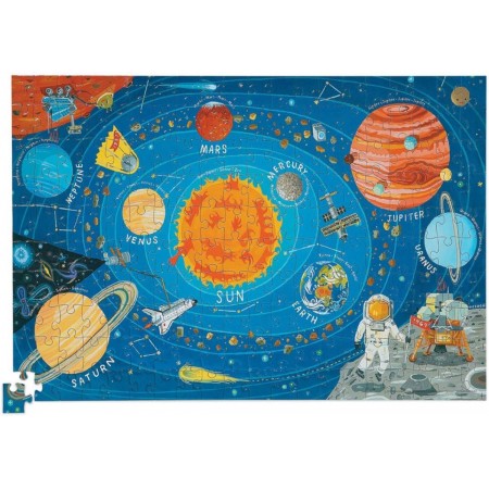 Kosmos puzzle 200 el. z plakatem, Crocodile Creek | Dadum Kosmos puzzle 200 el. z plakatem, Crocodile Creek | Dadum