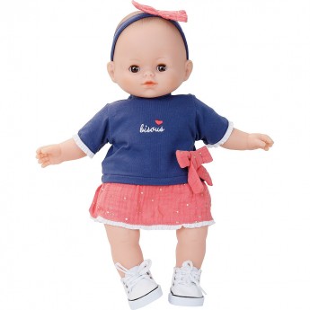 Ubranka Celene dla lalek bobas 36 cm, Petitcollin | Dadum