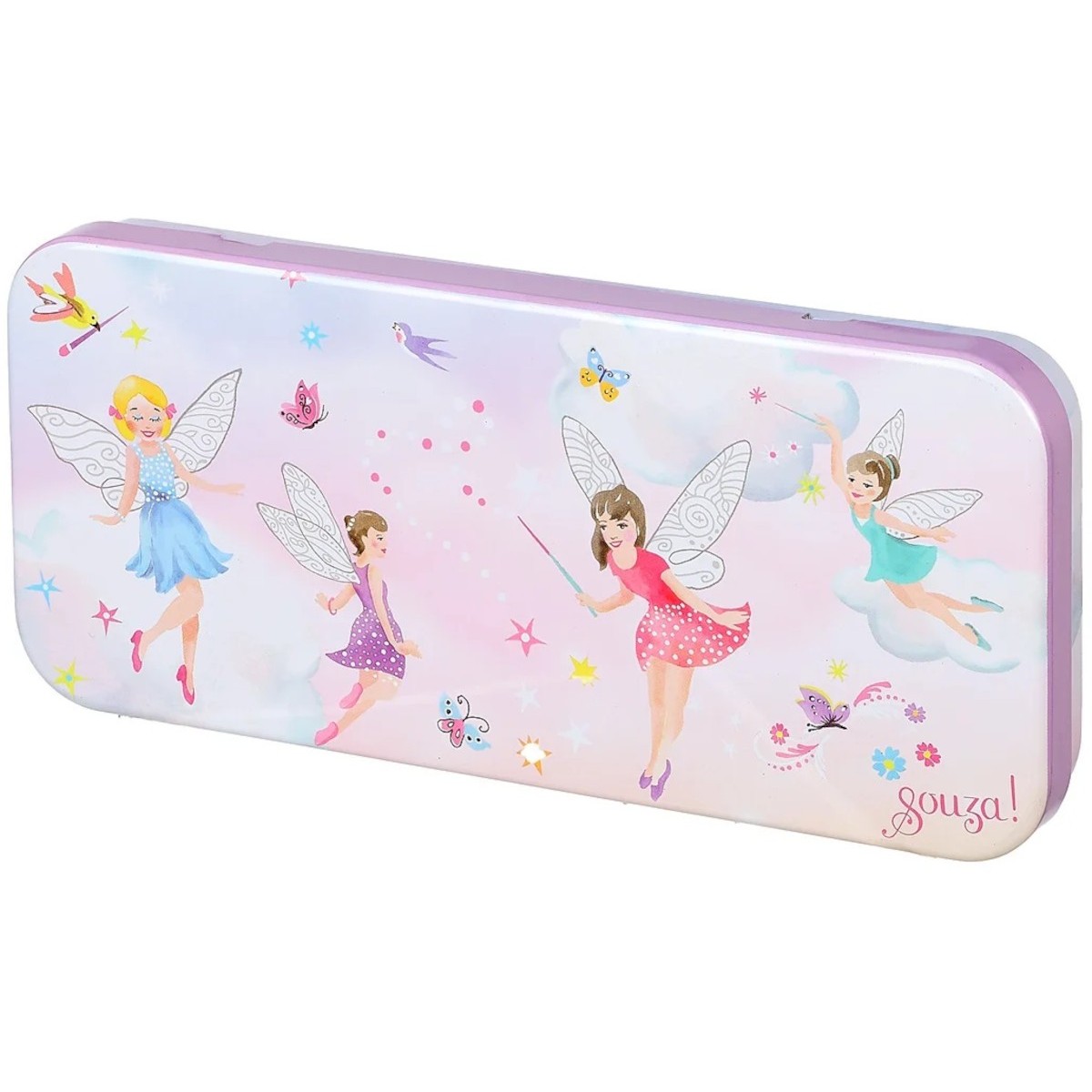 Zestaw do makijażu w metalowym etui Elfy, Souza!