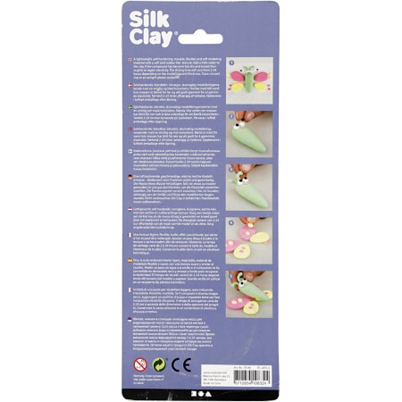 Silk Clay® jedwabista masa plastyczna neonowe kolory | Dadum