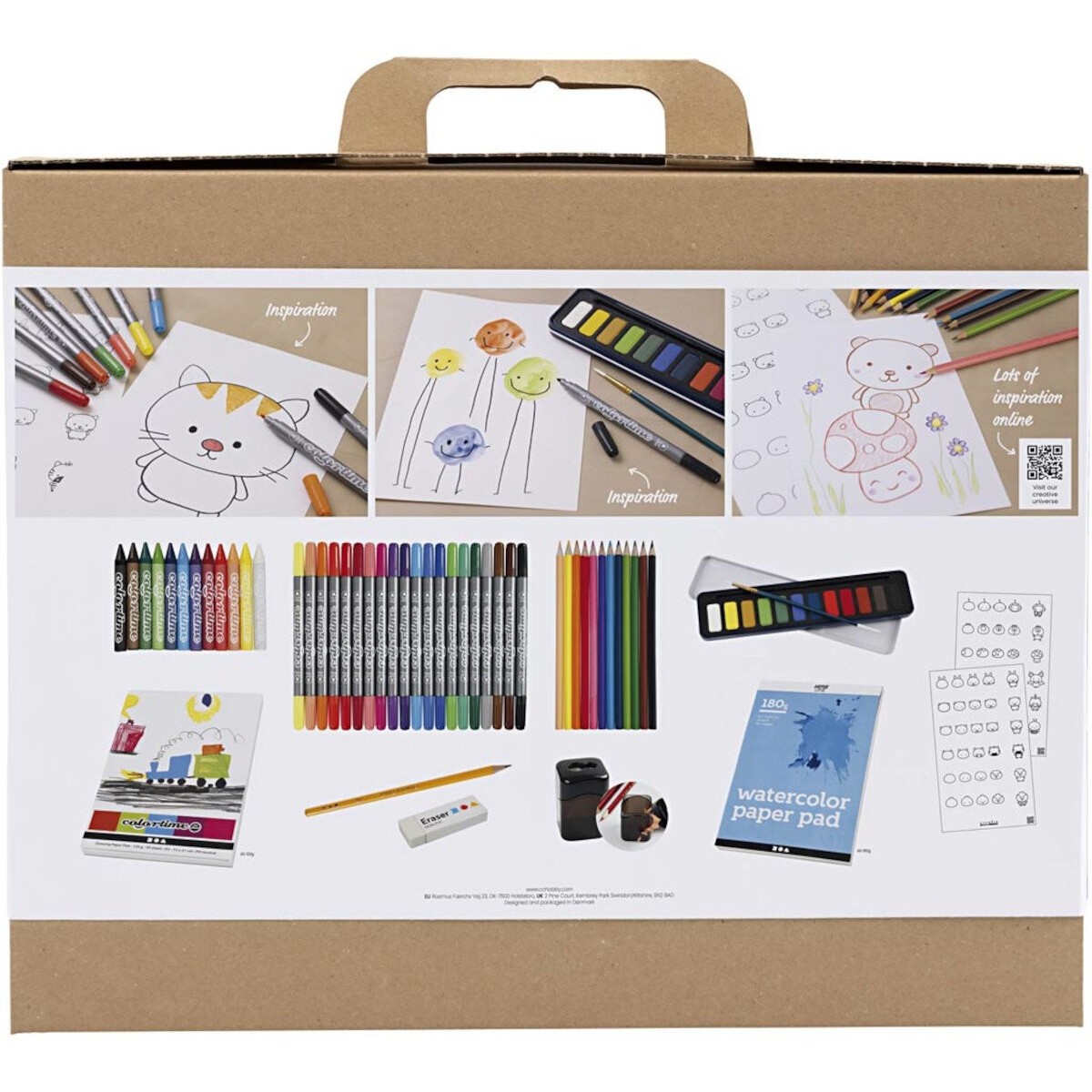 Maxi zestaw do malowania i rysowania dla dzieci | Dadum