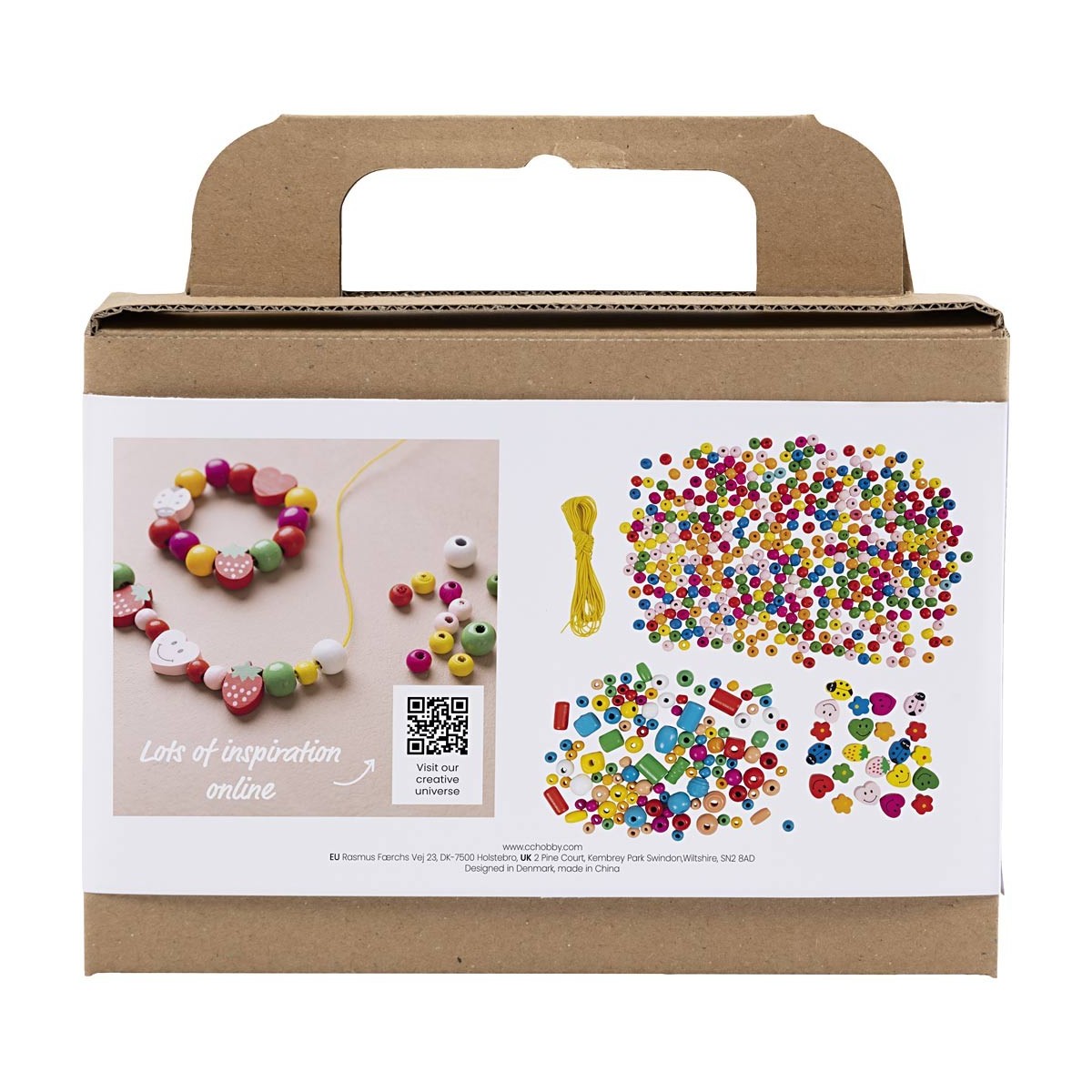 Zestaw do tworzenia biżuterii Happy Colors +3 | Dadum