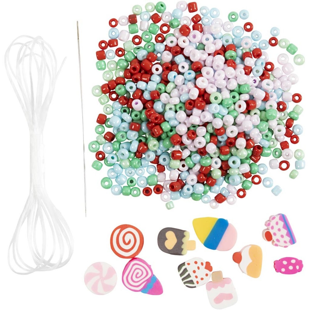 Biżuteria do zrobienia Słodycze bransoletka i pierścionek | Dadum