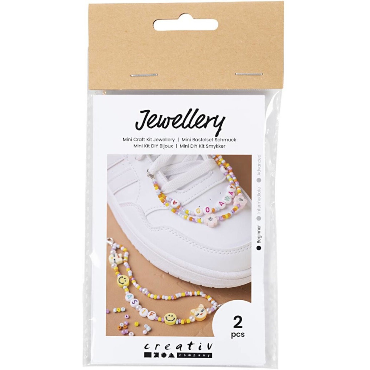 Biżuteria na buty do robienia z koralików, Creotime