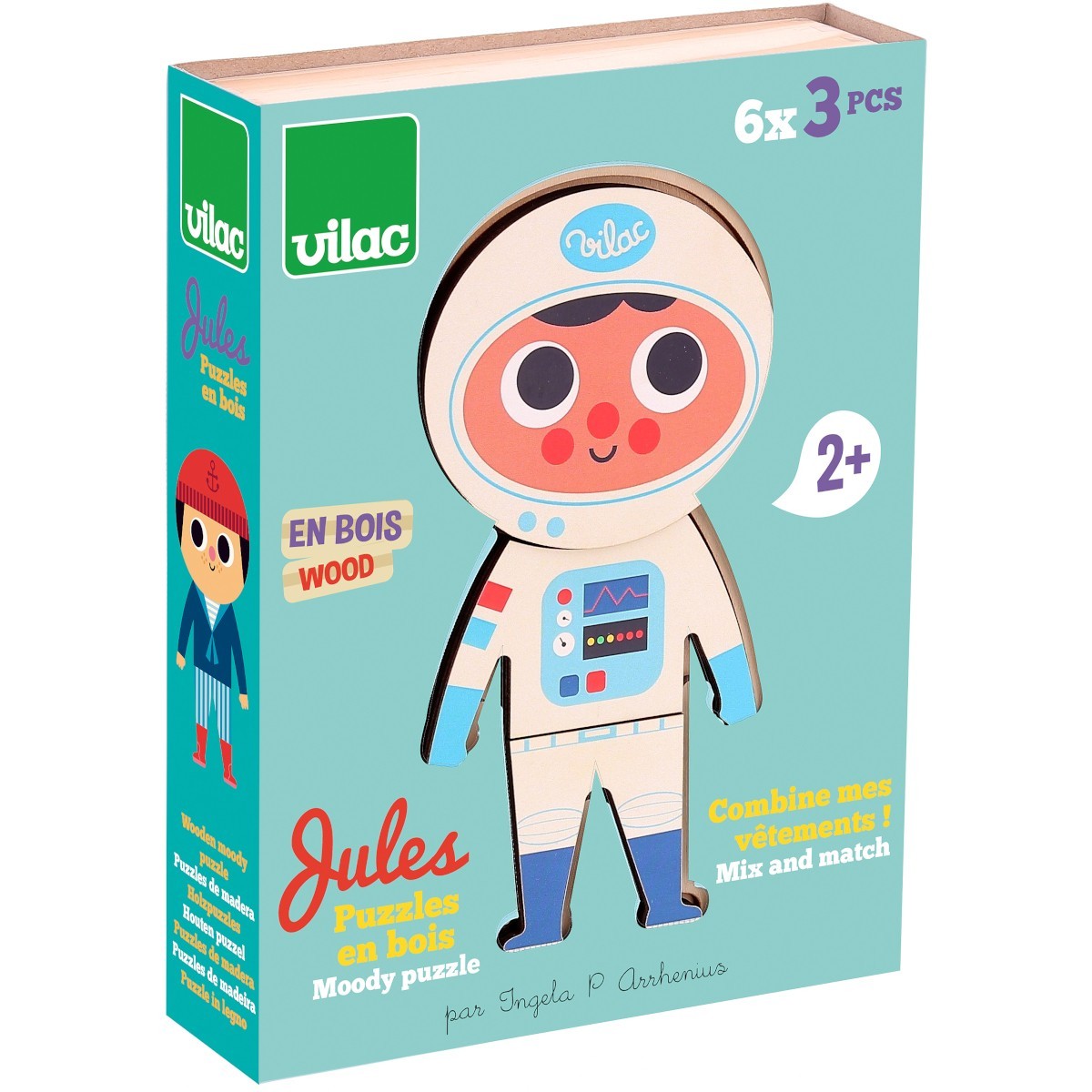 Vilac Puzzle ubieranka chłopiec Jules od 2 lat | Dadum