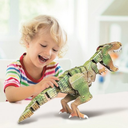 T-Rex duża makieta do złożenia dla dzieci Crea Lign' | Dadum