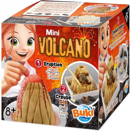 Buki Mini wulkan - erupcja i odkopywanie +8