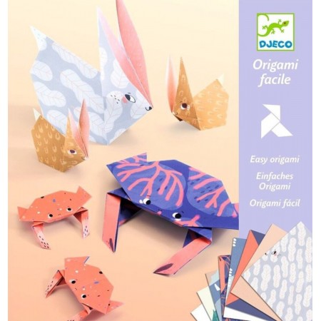 Djeco Łatwe origami ze zwierzętami dla dzieci +6