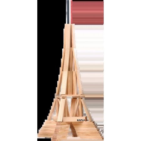 Kapla Wieża Eiffla 105szt drewniane klocki deseczki +6 | Dadum