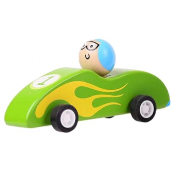 Samochodzik z napędem drewniany +18mc, BigJigs | Dadum