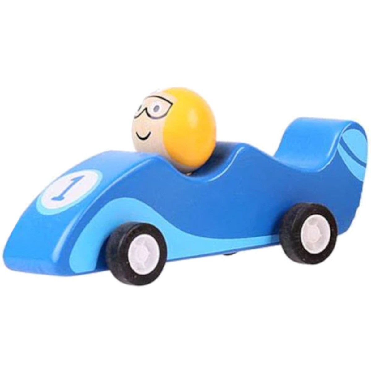 Samochodzik z napędem drewniany +18mc, BigJigs | Dadum