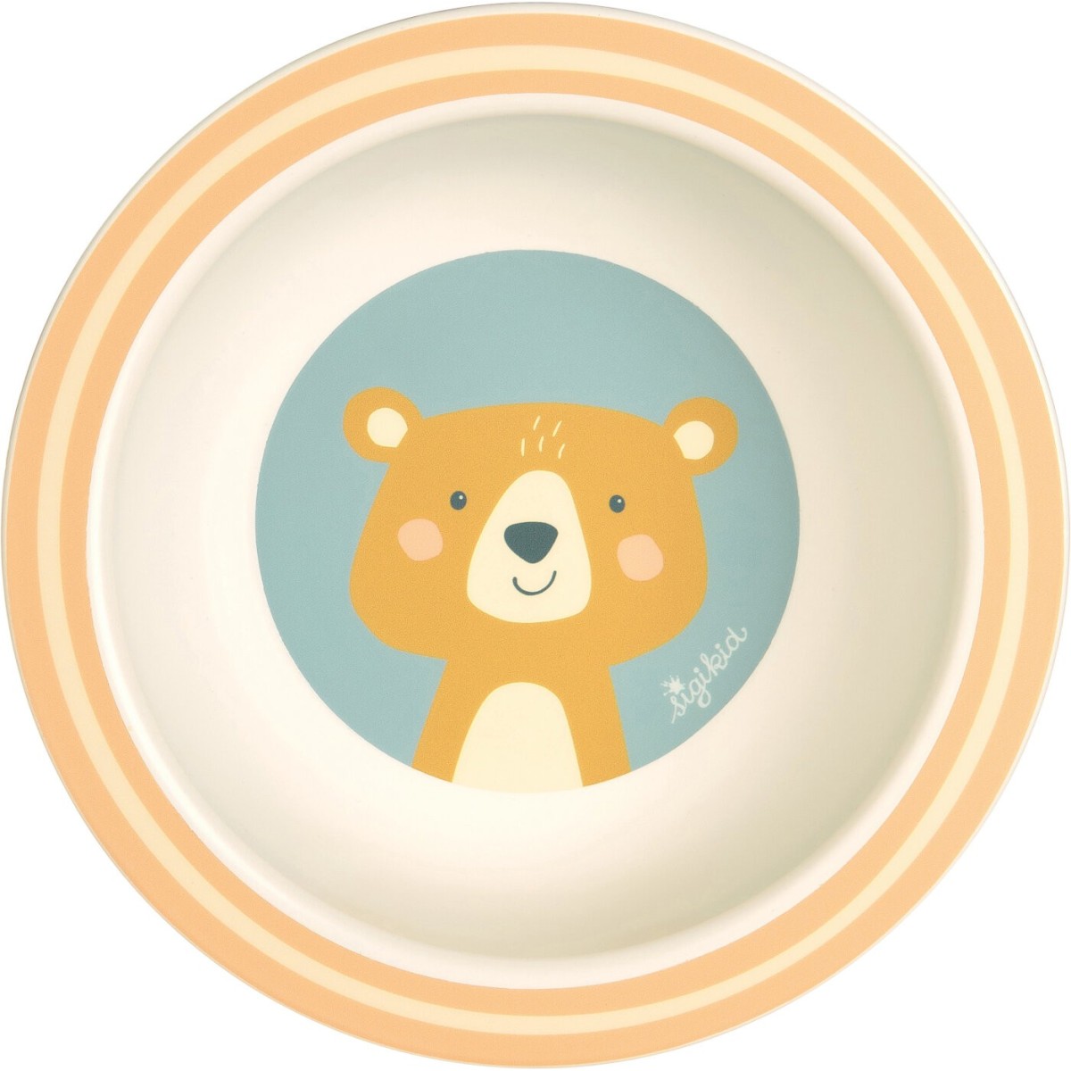 Miska Niedźwiedź dla dzieci od 2 lat, Sigikid