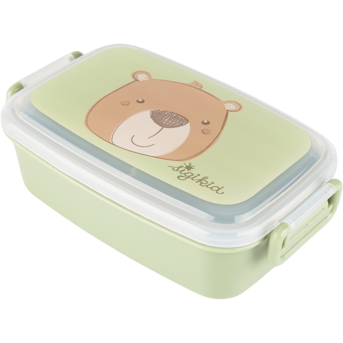 Mała śniadaniówka Niedźwiedź od 12mc, Sigikid
