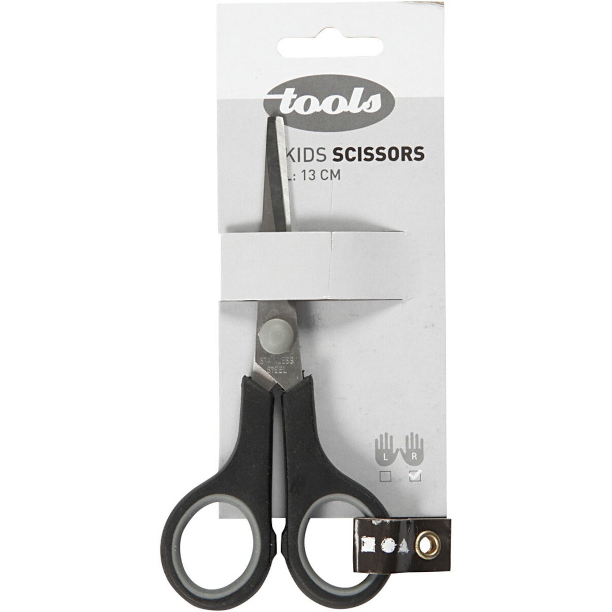 Nożyczki dziecięce 14cm dla prawo- i leworęcznych