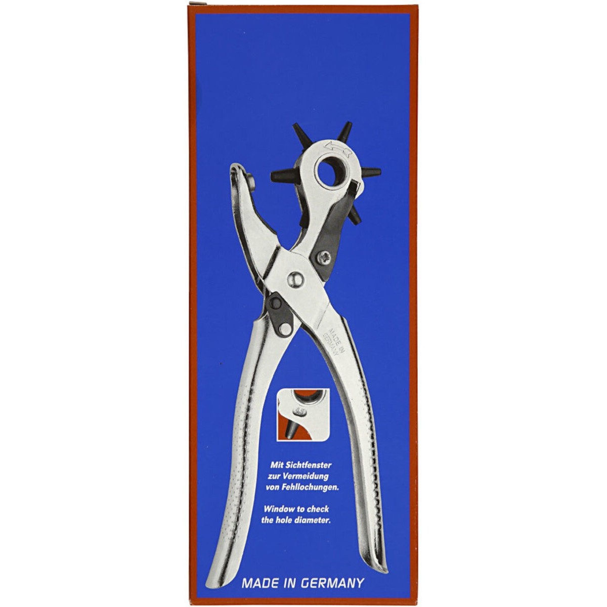 Dziurkacz rewolwerowy od 2 do 4,5mm