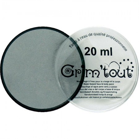 Farba Srebrna Metaliczna 20ml do malowania twarzy i ciała, Grim'Tout | Dadum Kraków Farba Srebrna Metaliczna 20ml do malowania twarzy i ciała, Grim'Tout | Dadum Kraków