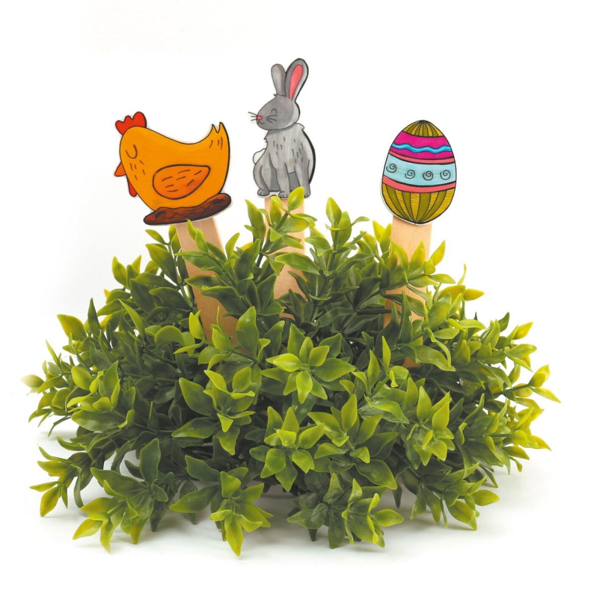 Dekoracje Wielkanocne do robienia z magicznego plastiku, Graine Creative
