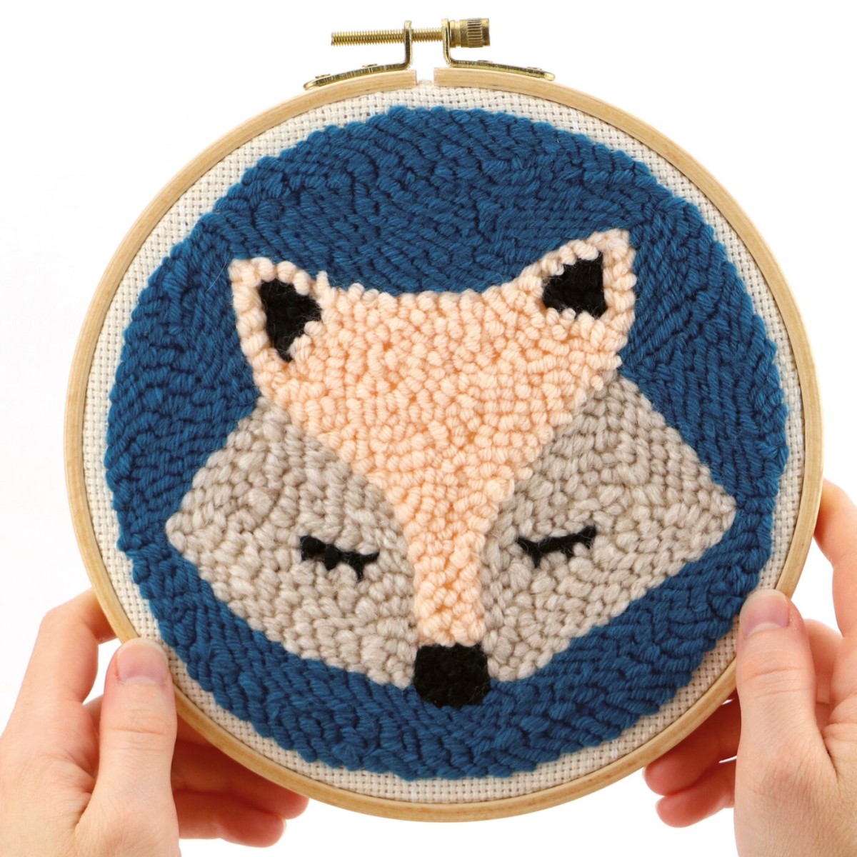 Zestaw Punch Needle Lis haft pętelkowy, Graine Creative