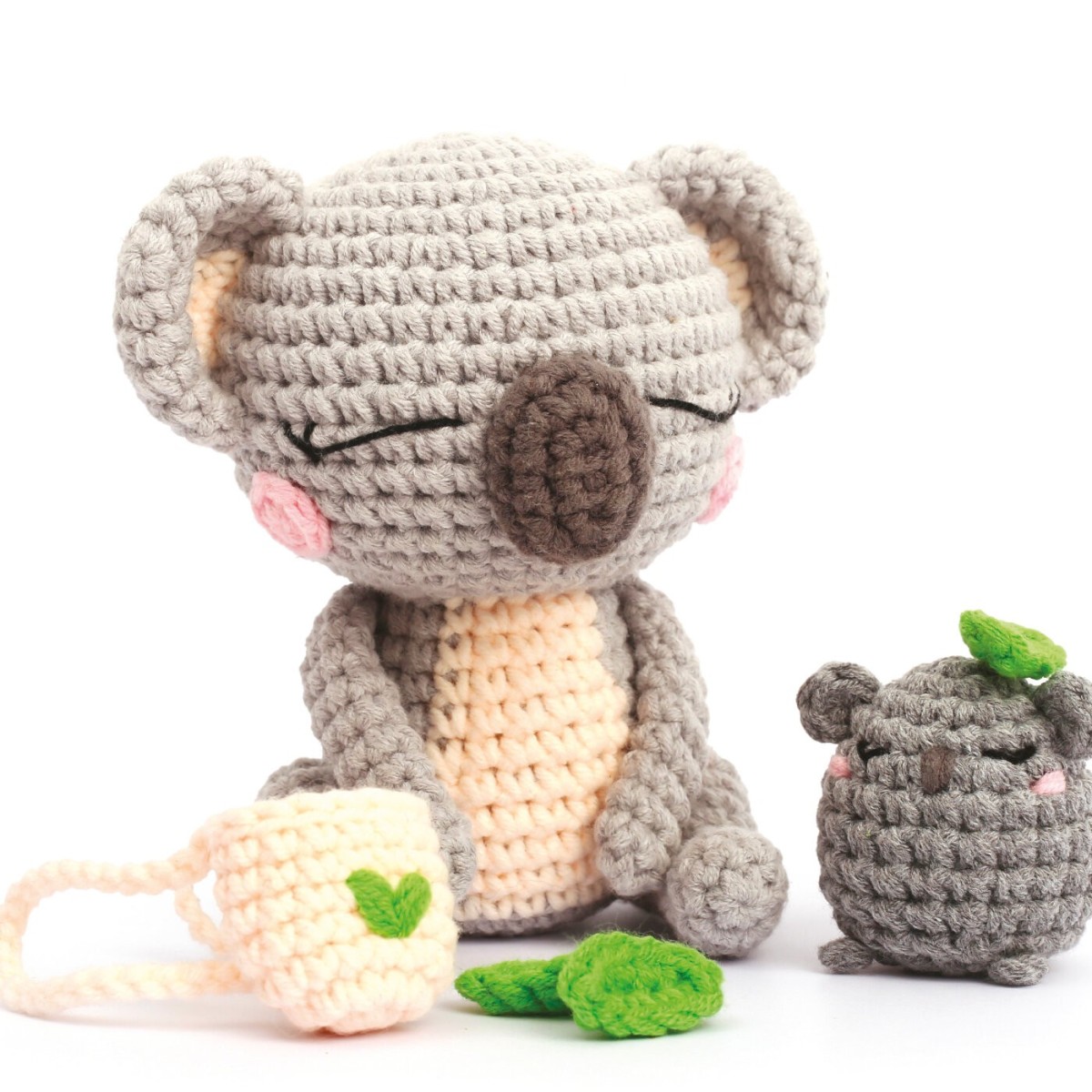 Zestaw do szydełkowania Koala Amigurumi, Graine Creative