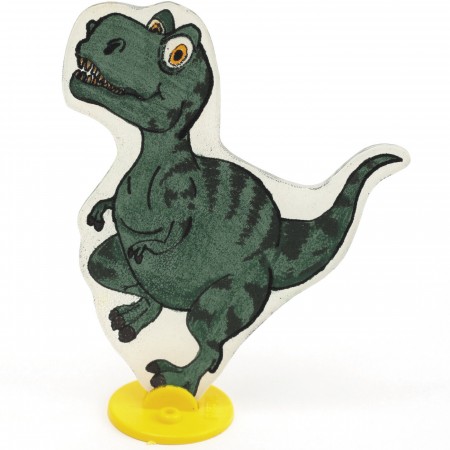 Breloczki Dinozaury do robienia z magicznego plastiku, Graine Creative