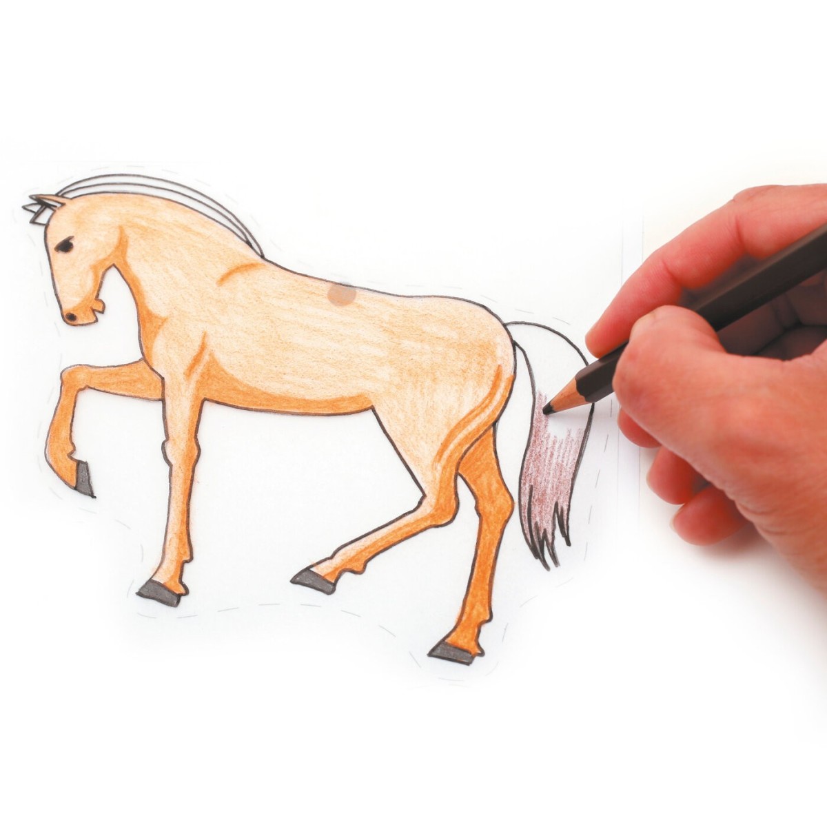 Breloczki Konie do robienia z magicznego plastiku, Graine Creative